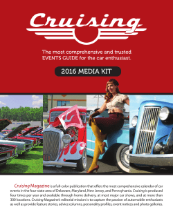 Advertise - Cruising Magazine