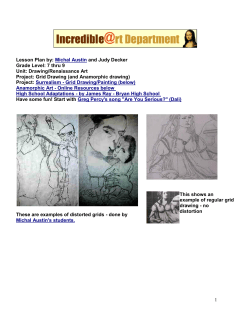 Surrealism Grid Drawing