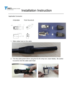 3192-6004_TCAT-RJ-45-25 _ Installation