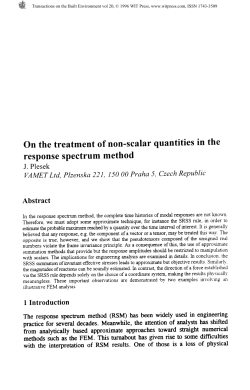 On the treatment of non-scalar quantities in the