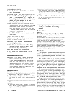 Early Sunday Morning