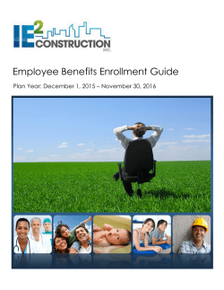 Employee Benefits Enrollment Guide
