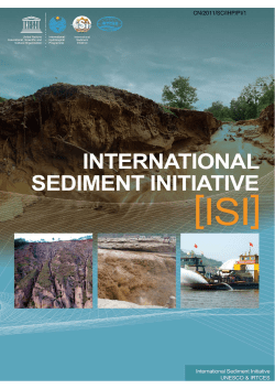 International Sediment Initiative - UNESDOC