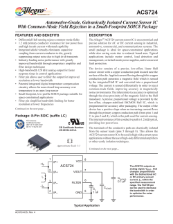 ACS724 - Allegro Microsystems