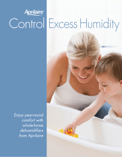Control Excess Humidity