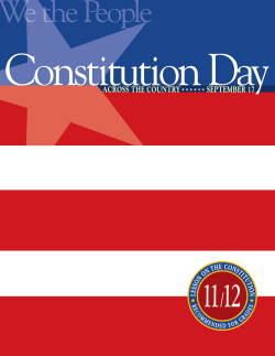 Fundamental Principles - Center for Civic Education