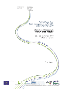Is the Drava River Basin management sustainable a