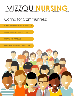 mizzou nursing - Sinclair School of Nursing