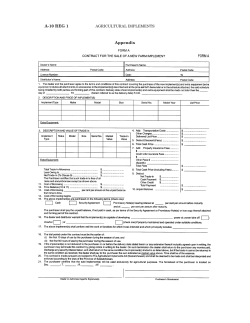 A-10 REG 1 Appendix