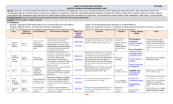 Grade 3 Quarter 1 Planner