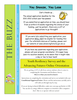 The Buzz - June 2011 Newsletter