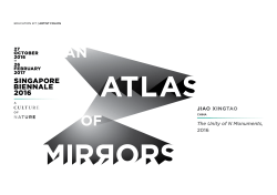 JIAO XINGTAO The Unity of N Monuments, 2016