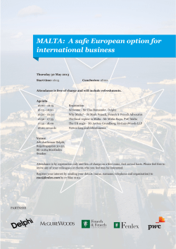 MALTA: A safe European option for international business