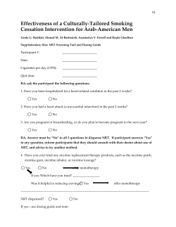 Effectiveness of a Culturally-Tailored Smoking Cessation