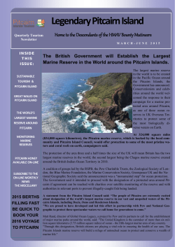Tourism Quarterly - March 2015