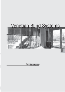 Venetian Blind Systems