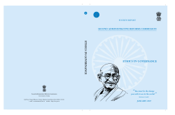 Second AdminiStrAtive reformS commiSSion