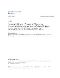 A Perspective from Natural Resource Wealth Time - The Keep