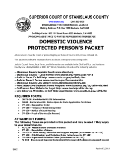 - Stanislaus County Superior Court