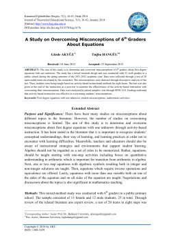 PDF ( 1 ) - Kuramsal Eğitimbilim Dergisi