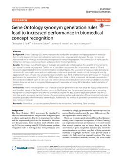 Gene Ontology synonym generation rules lead to increased