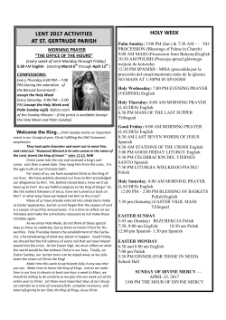 News - Saint Gertrude Main Page