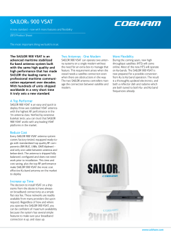 SAILOR 900 VSAT Ku