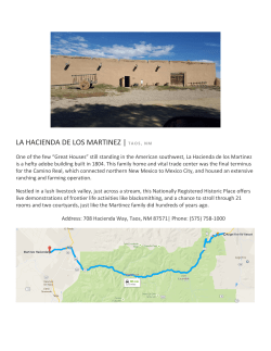 la hacienda de los martinez | taos, nm