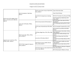 the complete pedigree