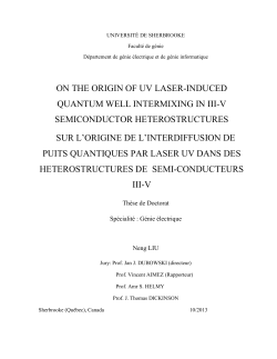 on the origin of uv laser-induced quantum well intermixing in iii