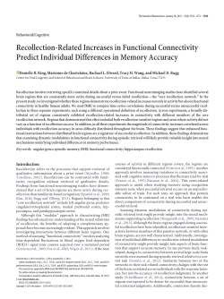 Spaniol et al., 2009 - Journal of Neuroscience