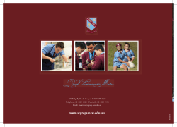 PDF - St Gregory`s College
