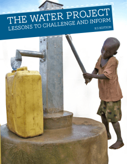 Scarcity Scramble - The Water Project