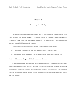 Chapter 5 &ndash; Control System Design