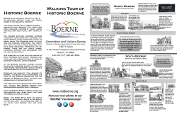 Historic Walking Tour map