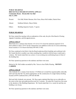 July 7, 2016 - Brecksville