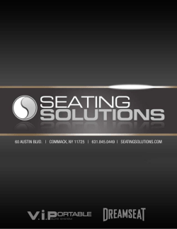 SEATING SOLUTIONS.COM | 631-845-0449