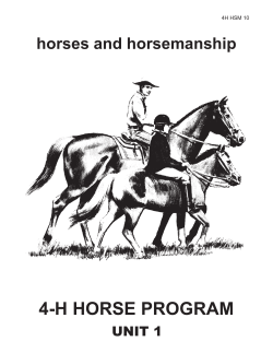 4-h horse program - Iowa State University Extension and Outreach