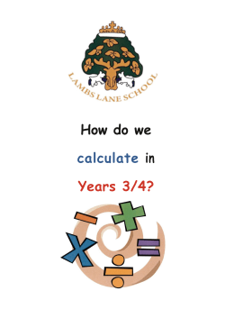 How do we calculate in Years 3/4?