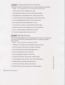 ffi Editing Sentences