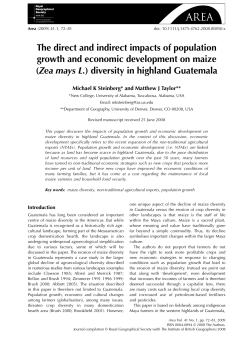 The direct and indirect impacts of population growth and economic