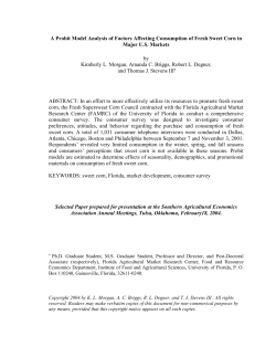 A Probit Model Analysis of Factors Affecting