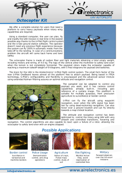 Octocopter Brochure