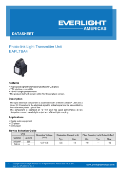 Photo-link Light Transmitter Unit EAPLTBA4