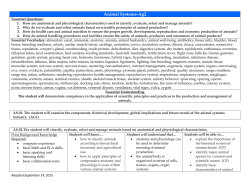 Animal Systems-Ag2