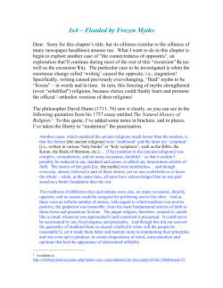 Ix4 &ndash; Flooded by Frozen Myths - Love Letters from Grampa &ndash; About