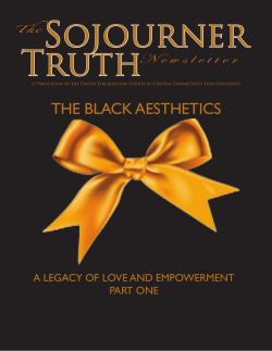 the black aesthetics - Central Connecticut State University