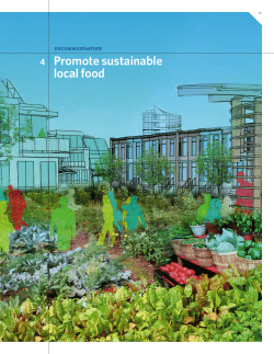 4 Promote sustainable local food