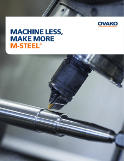M-Steel brochure