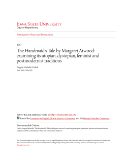 The Handmaid`s Tale by Margaret Atwood: examining its utopian
